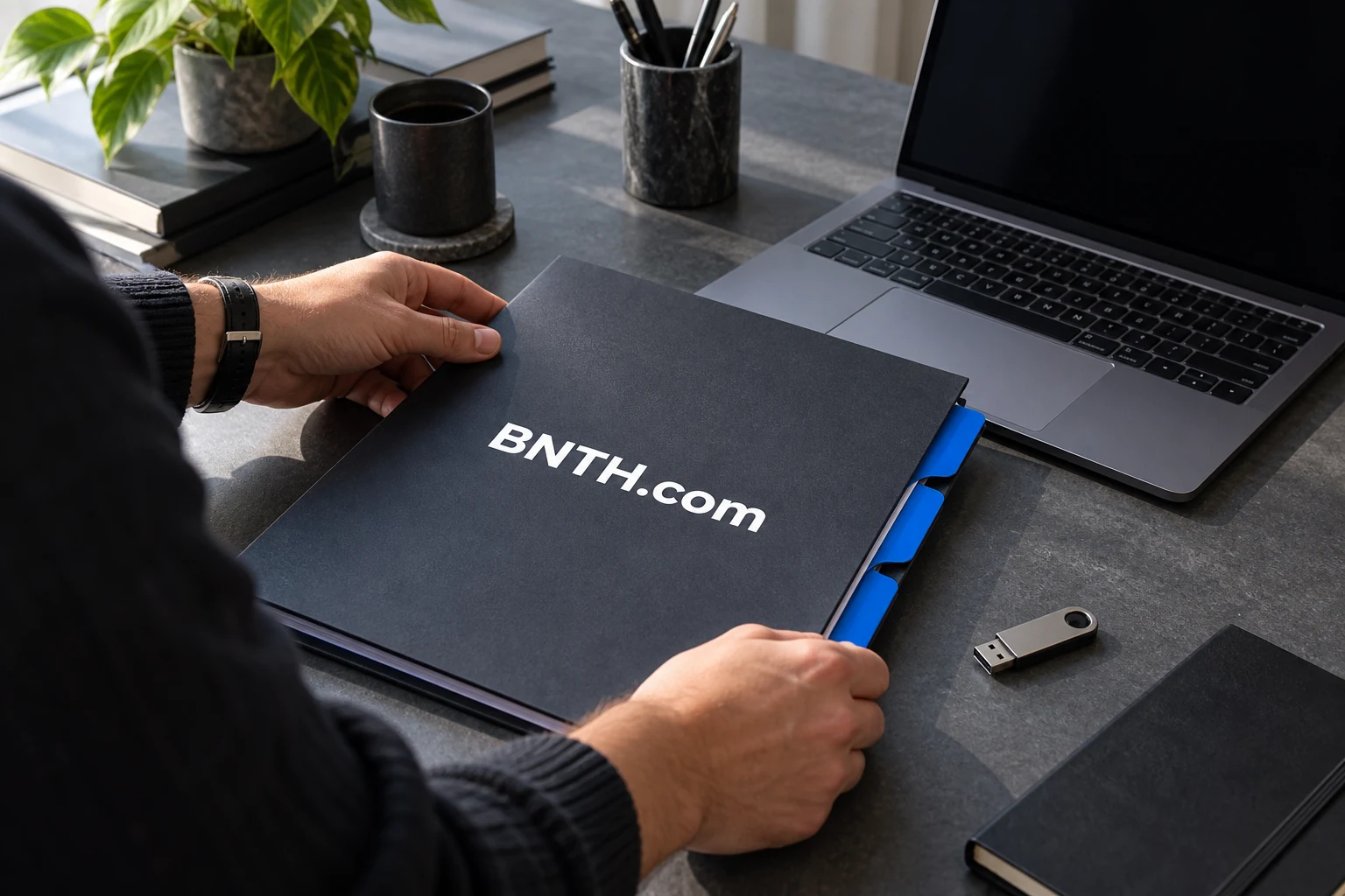 BNTH.com concept: A better home for project handoffs